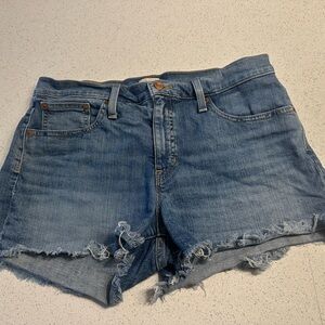 J. crew cutoff denim jean shorts size 29